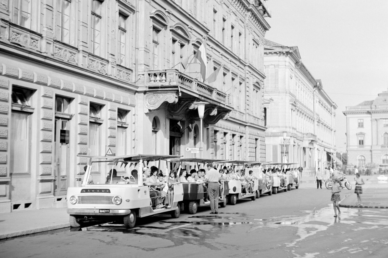 A Klauzál téri állomás 1963-ban