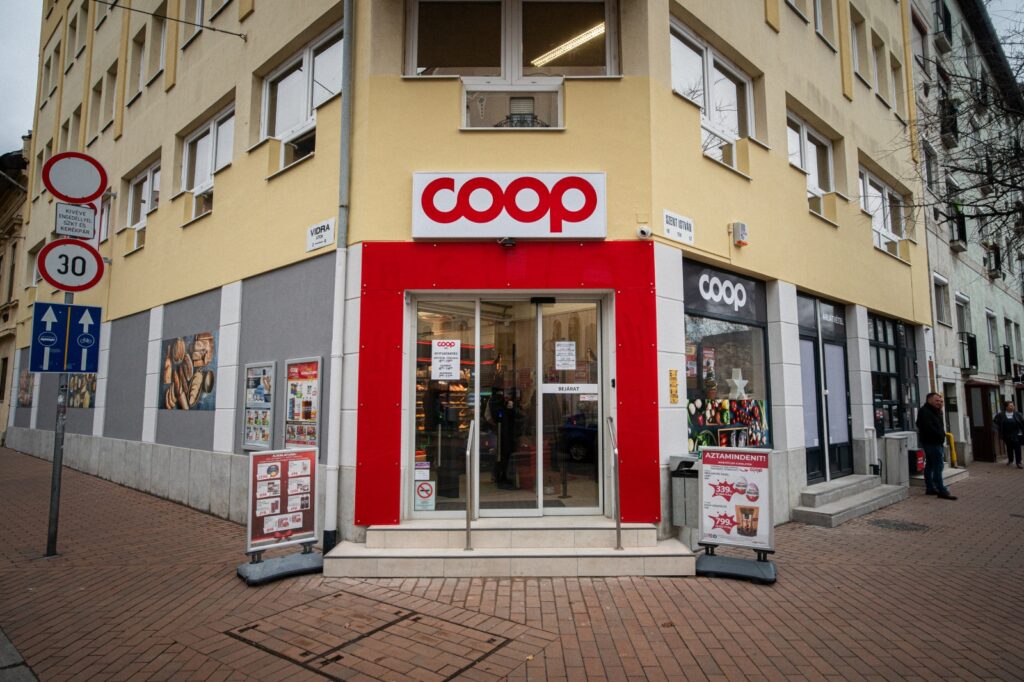 A szegedi Szent István téri Coop 2024. december 6-án