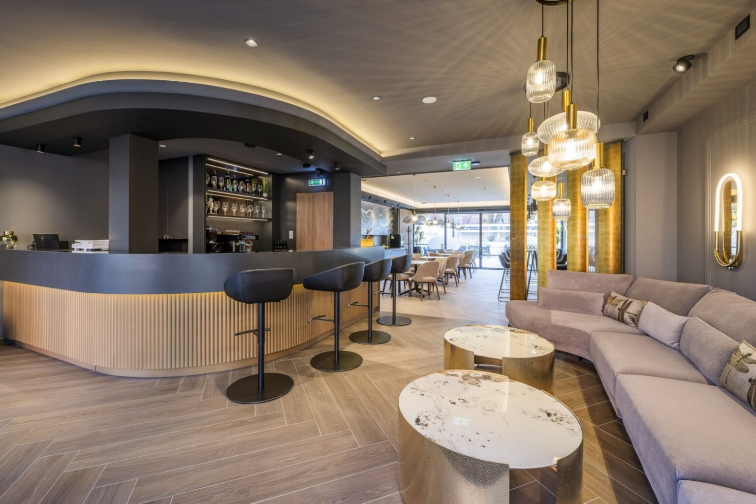 A Riva Prestige Hotel aulája